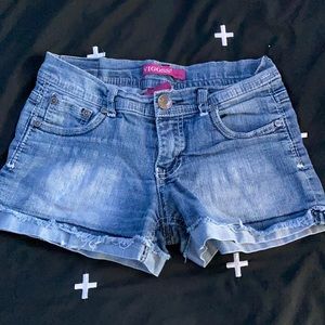 Jean shorts